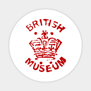 Library Stamp Special Collections British Museum 1920s Magnet